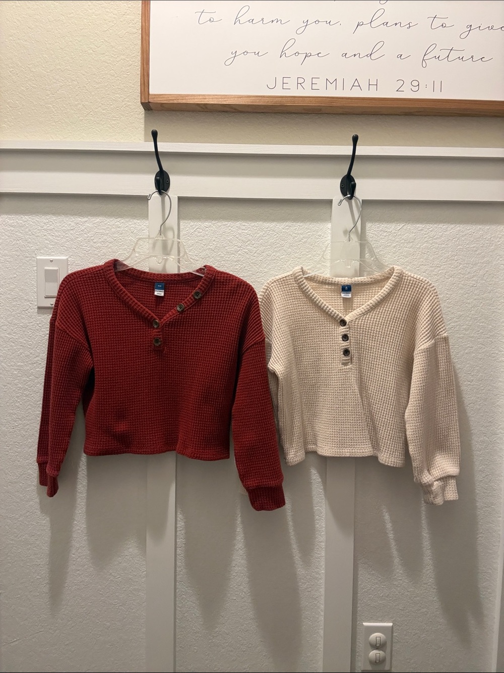 Girls Old Navy Fall Waffle Knit Sweater